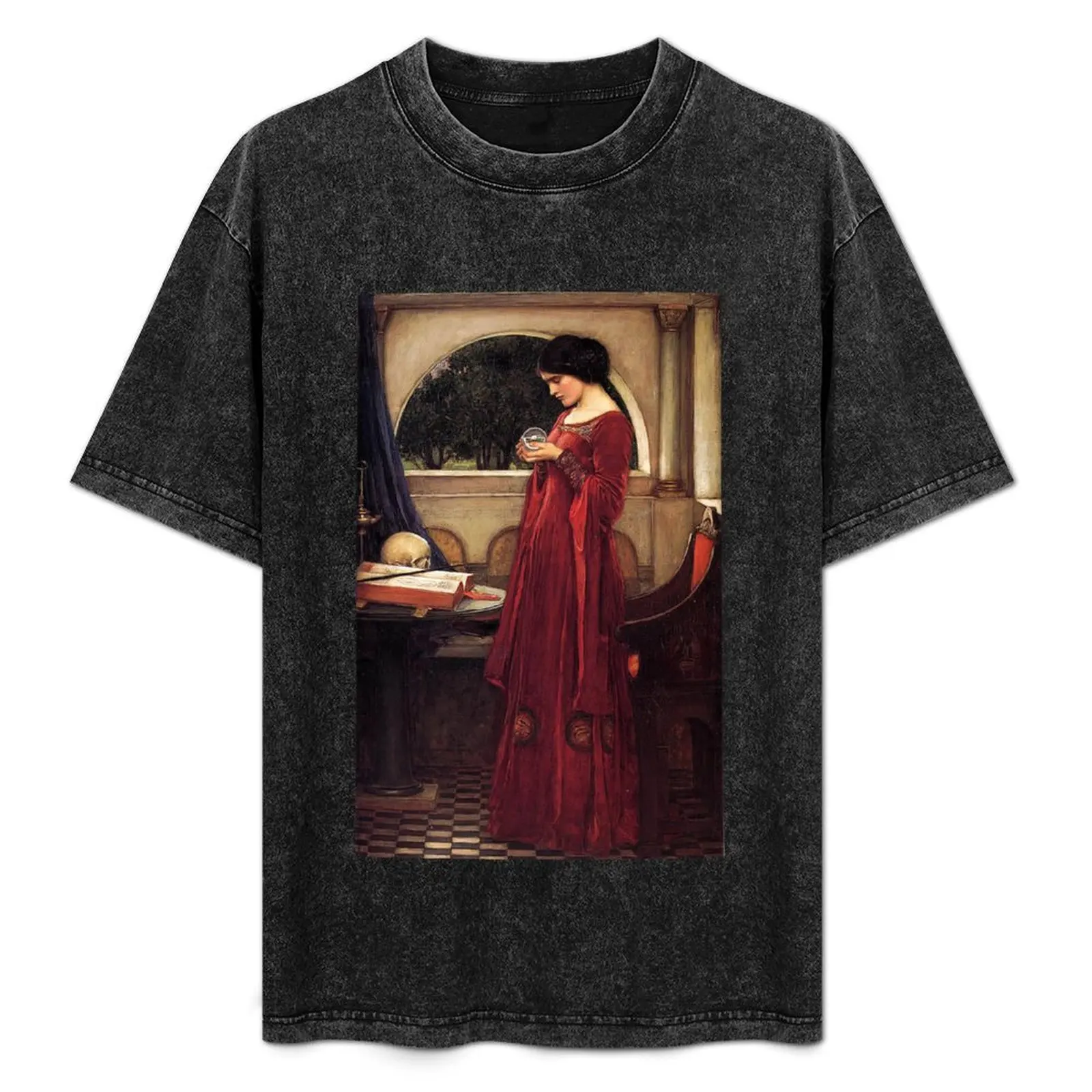 HD. The Crystal Ball ,by John William Waterhouse T-Shirt Urban Style Print T-Shirt
HD. The Crystal Ball ,by John William Waterhouse T-Shirt Urban Style Print T-Shirt