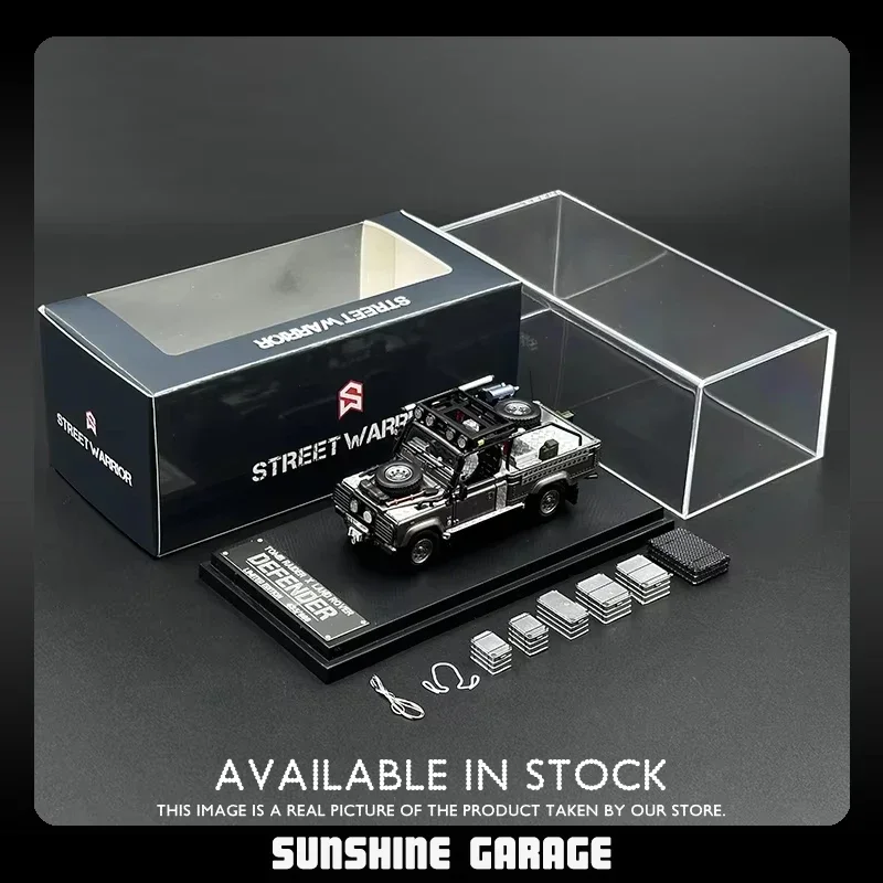 SW In Stock 1:64 Defender Pick Up Silver Many Attachments Collection Miniature Toys Diecast Car Model Street Warrior 
SW In Stock 1:64 Defender Pick Up Silver Many Attachments Collection Miniature Toys Diecast Car Model Street Warrior