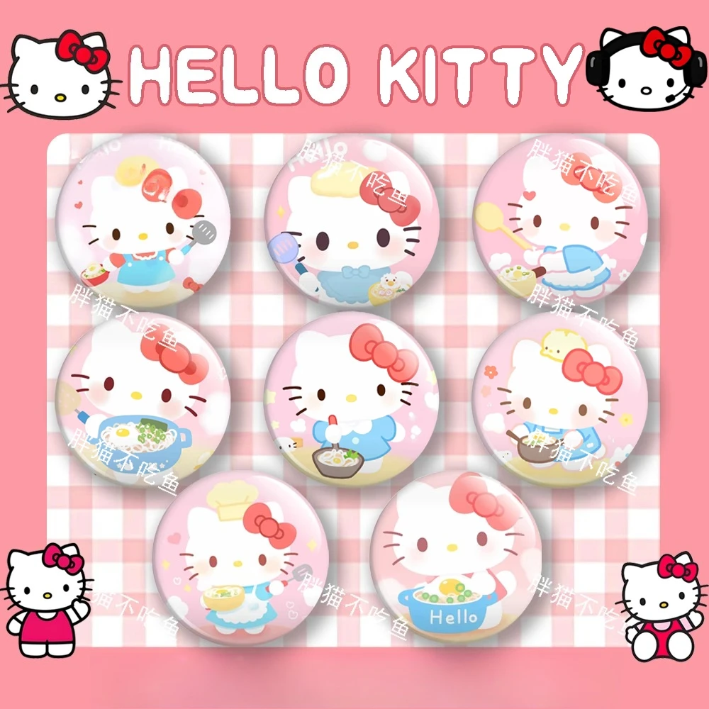 Sanrio Hello Kitty Broochs Anime Figures Cute Cartoon PVC Brooch Q Figurals Anime Merchandise Clothings Decoration Children Gift
Sanrio Hello Kitty Broochs Anime Figures Cute Cartoon PVC Brooch Q Figurals Anime Merchandise Clothings Decoration Children Gift