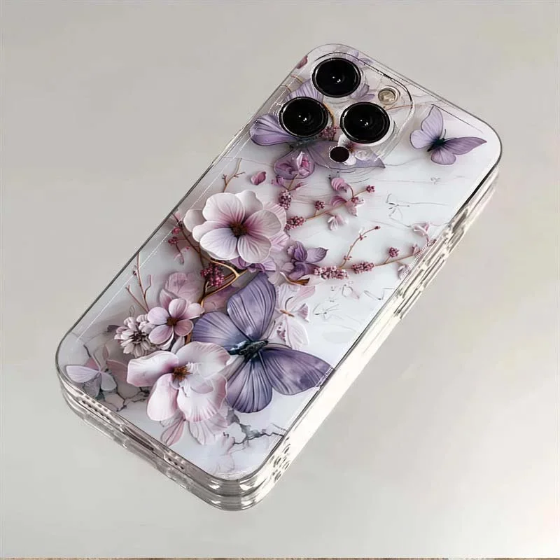 Creative Butterfly Flower Phone Case For S25 Ultra S24 Plus S23 FE S22 A56 A36 A16 A55 A54 A53 A52 Cover
Creative Butterfly Flower Phone Case For S25 Ultra S24 Plus S23 FE S22 A56 A36 A16 A55 A54 A53 A52 Cover