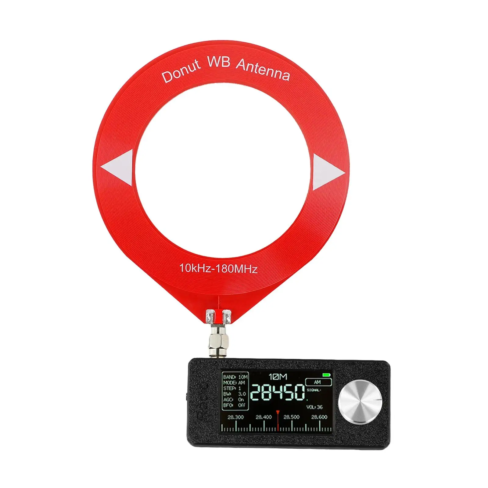 SI4732 Radio For ESP-32-S3 HF SW For MW VHF TYPE-C 3.5mm Three-band Stereo Loop Antenna 1.9in IPS High-definition Color Screen
SI4732 Radio For ESP-32-S3 HF SW For MW VHF TYPE-C 3.5mm Three-band Stereo Loop Antenna 1.9in IPS High-definition Color Screen