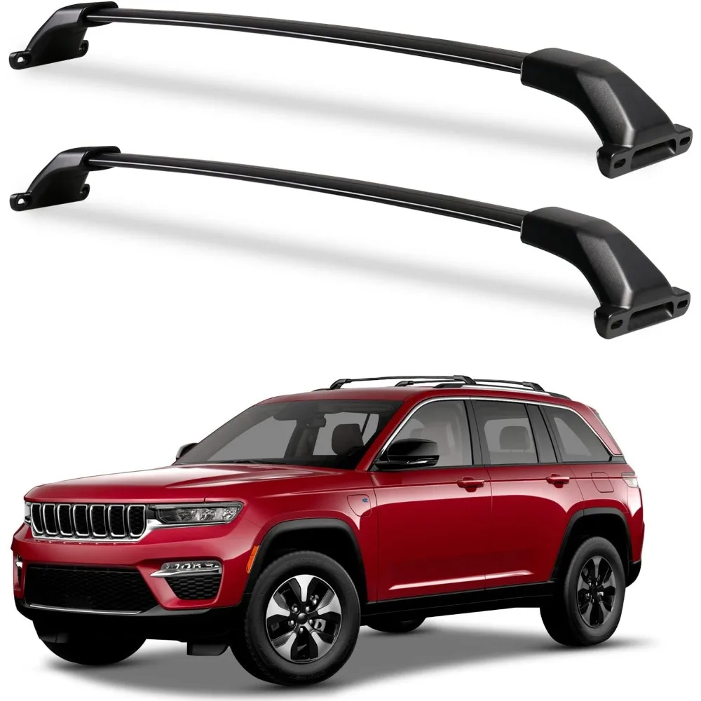 Высококачественные поперечины для багажника на крышу, совместимые с Grand Cherokee L 2021-2025, сверхмощные алюминиевые поперечные стойки 220 фунтов
Высококачественные поперечины для багажника на крышу, совместимые с Grand Cherokee L 2021-2025, сверхмощные алюминиевые поперечные стойки 220 фунтов
