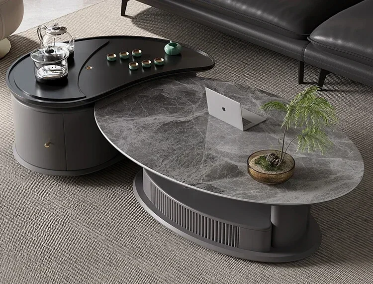 Kung Fu tea table tea integrated living room home modern simple Italian movable fire stone tea table
Kung Fu tea table tea integrated living room home modern simple Italian movable fire stone tea table