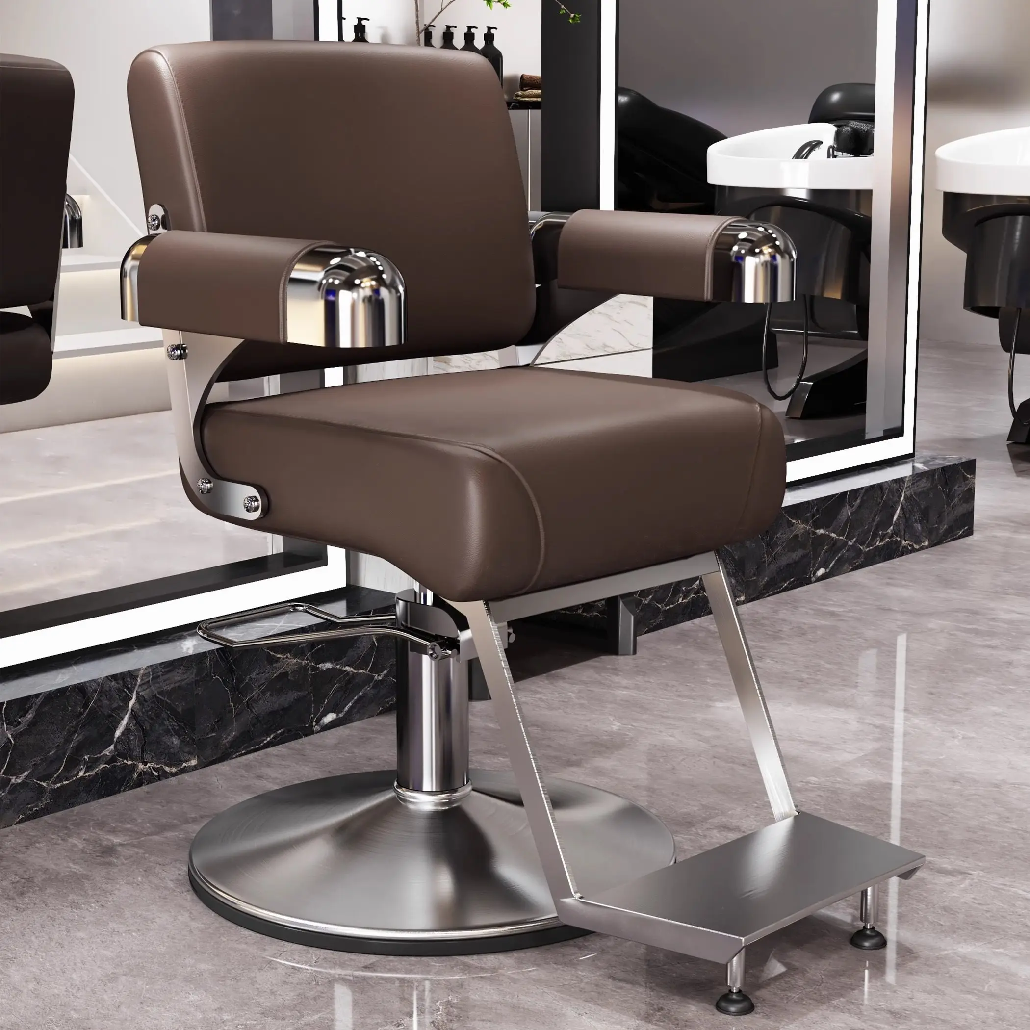 Stool Reception Barber Chair Beauty Stylist Waiting Luxury Braiding Barber Chair Saddle Sillon De Pedicure Para Spa Furniture
Stool Reception Barber Chair Beauty Stylist Waiting Luxury Braiding Barber Chair Saddle Sillon De Pedicure Para Spa Furniture