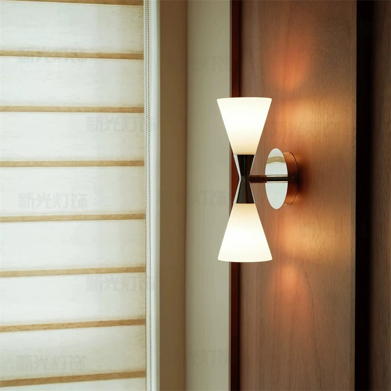 Sand hourglass wall lamp, Nordic minimalist designer style for living room accent wall, hallway, bedroom headboard light
Sand hourglass wall lamp, Nordic minimalist designer style for living room accent wall, hallway, bedroom headboard light