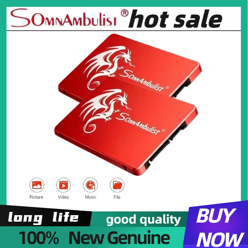 SomnAmbuList for Laptop Desktop SSD 2.5 Sata3 60GB 128GB 256GB 512GB 240GB 480GB Solid State Drive
SomnAmbuList for Laptop Desktop SSD 2.5 Sata3 60GB 128GB 256GB 512GB 240GB 480GB Solid State Drive