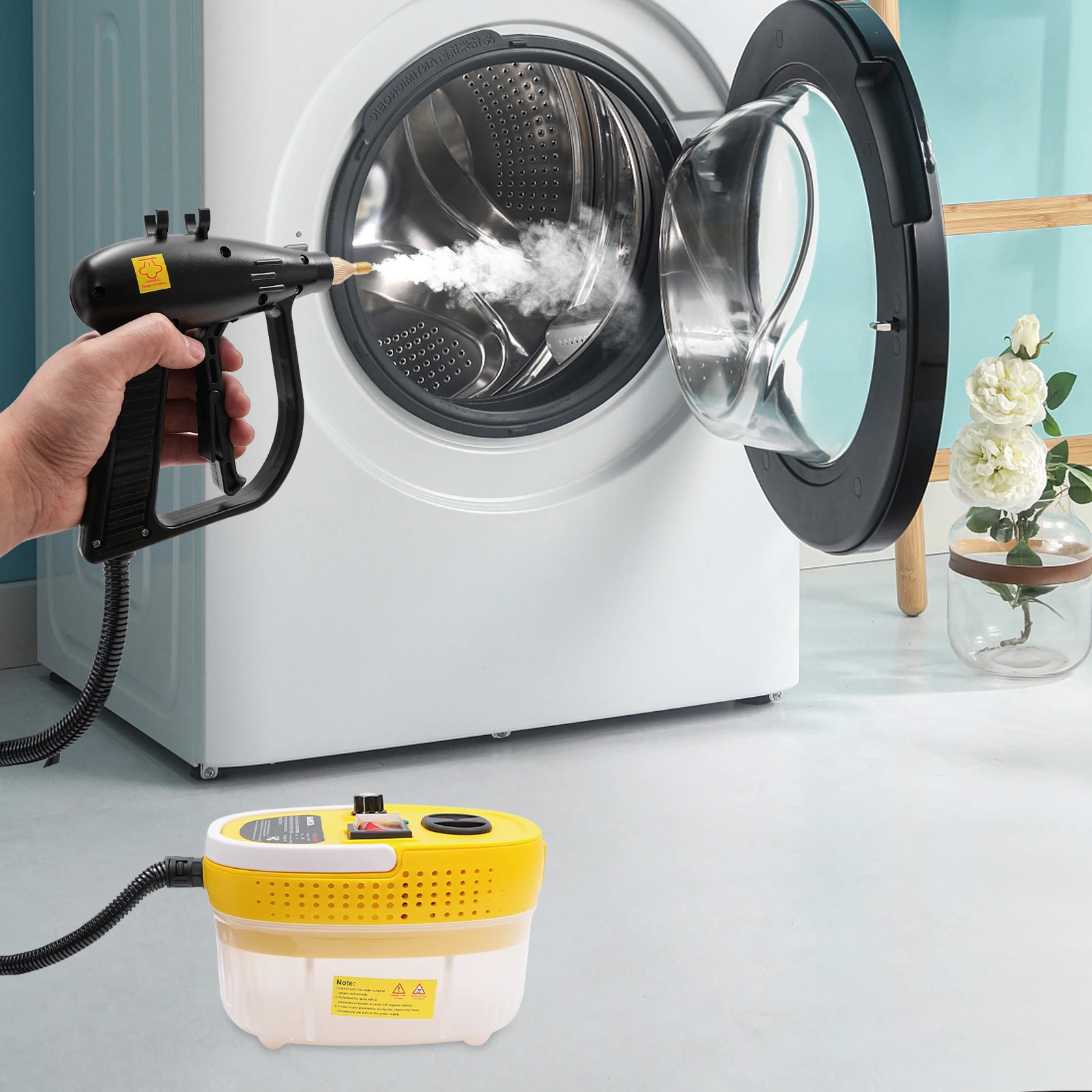 2500W 1.2L Steam Cleaner High Pressure and High Temperature Handheld Sterilization Steam Cleaner For Home Kitchen Hood Cleaning
2500W 1.2L Steam Cleaner High Pressure and High Temperature Handheld Sterilization Steam Cleaner For Home Kitchen Hood Cleaning