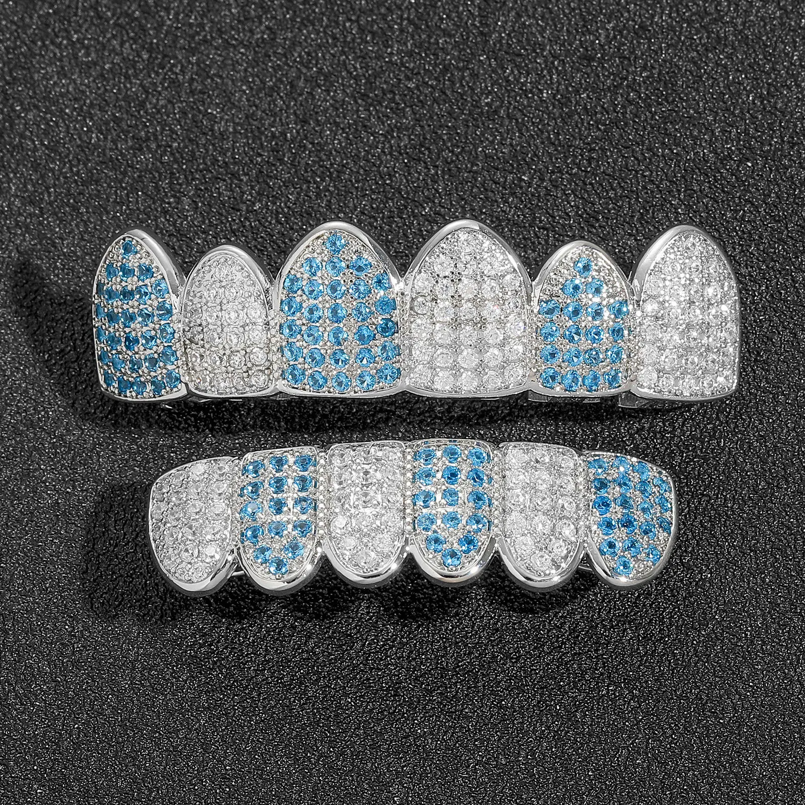 Ailodo Hip Hop Men Women Teeth Grillz Bling Iced Out Blue White Cubic Zirconia Grills For Your Teeth Top Bottom Halloween Gift
Ailodo Hip Hop Men Women Teeth Grillz Bling Iced Out Blue White Cubic Zirconia Grills For Your Teeth Top Bottom Halloween Gift