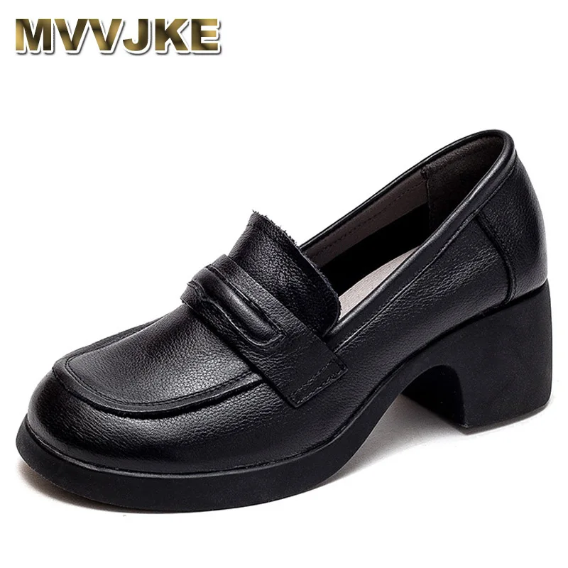 2025 Cow Genuine Leather Chunky Heels Autumn Pumps Women Shoes Slip on Summer Ladies Round Toe Retro Spring
2025 Cow Genuine Leather Chunky Heels Autumn Pumps Women Shoes Slip on Summer Ladies Round Toe Retro Spring