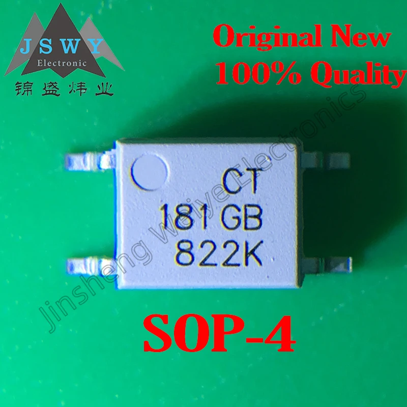 (50/200pieces) CT181GB CT181 SOP-4 New Original Transistor Output Optocoupler Spot Electronics Fast Delivery
(50/200pieces) CT181GB CT181 SOP-4 New Original Transistor Output Optocoupler Spot Electronics Fast Delivery