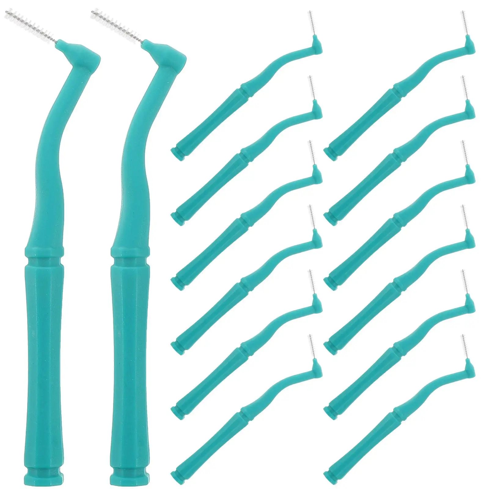 20 Pcs Interdental Brush Portable Toothbrush Set L Shaped Braces Care Cleaning Kit Travel al Health Soft Bristles Compact Design
20 Pcs Interdental Brush Portable Toothbrush Set L Shaped Braces Care Cleaning Kit Travel al Health Soft Bristles Compact Design