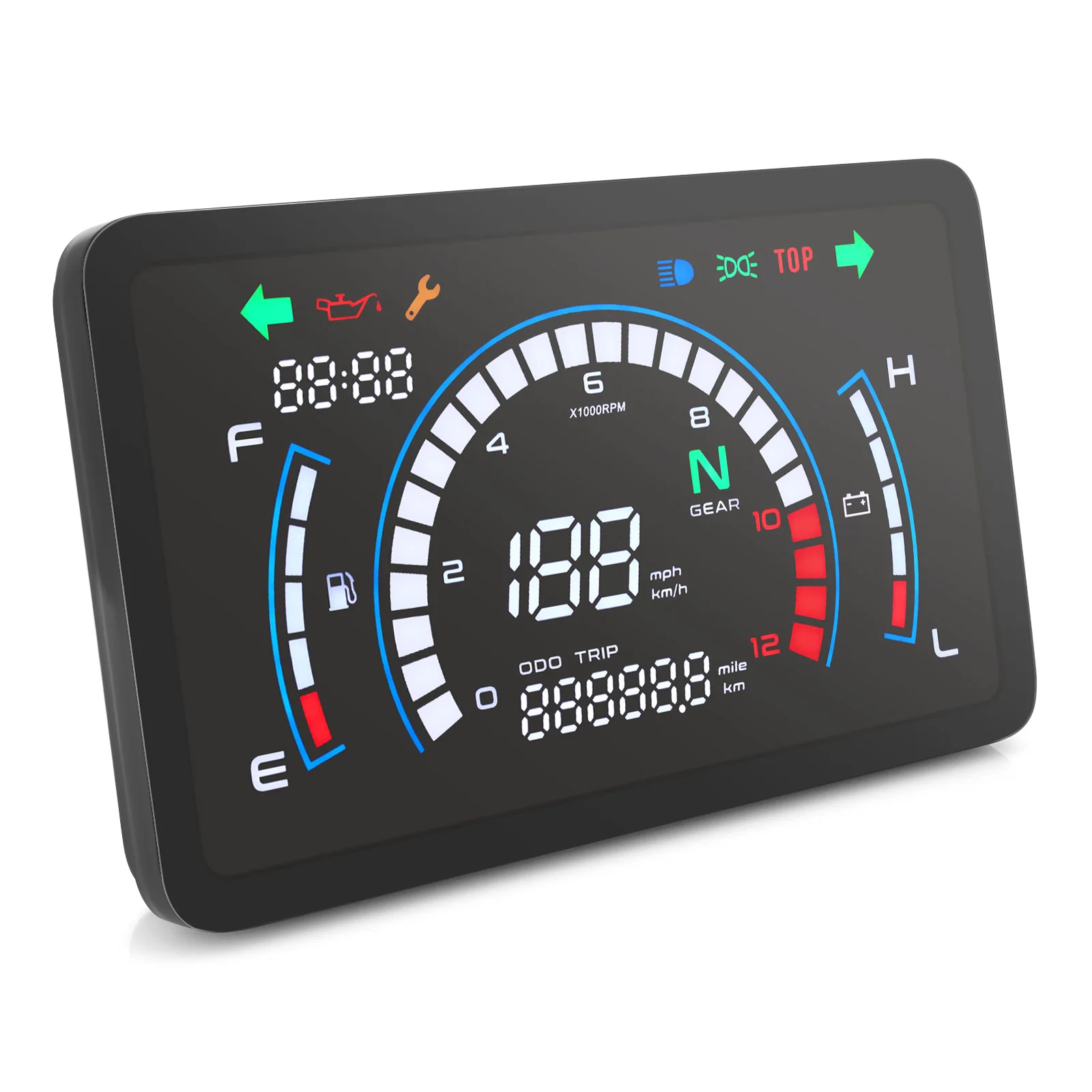 For Honda EX5 Dream/EX5 Ipowed Universal LCD Display Motorcycle Speedometer LED Tachometer Dashboard Instrument Panel Meter
For Honda EX5 Dream/EX5 Ipowed Universal LCD Display Motorcycle Speedometer LED Tachometer Dashboard Instrument Panel Meter