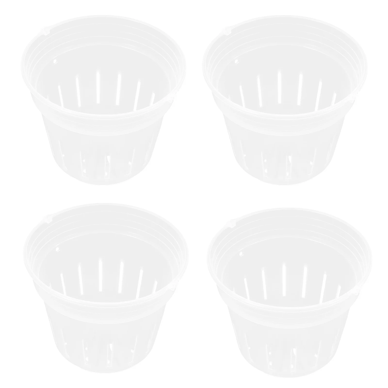 4 Pcs Gift Basket Phalaenopsis Flower Pot Indoor Plant Pots Plastic Orchid Transparent
4 Pcs Gift Basket Phalaenopsis Flower Pot Indoor Plant Pots Plastic Orchid Transparent