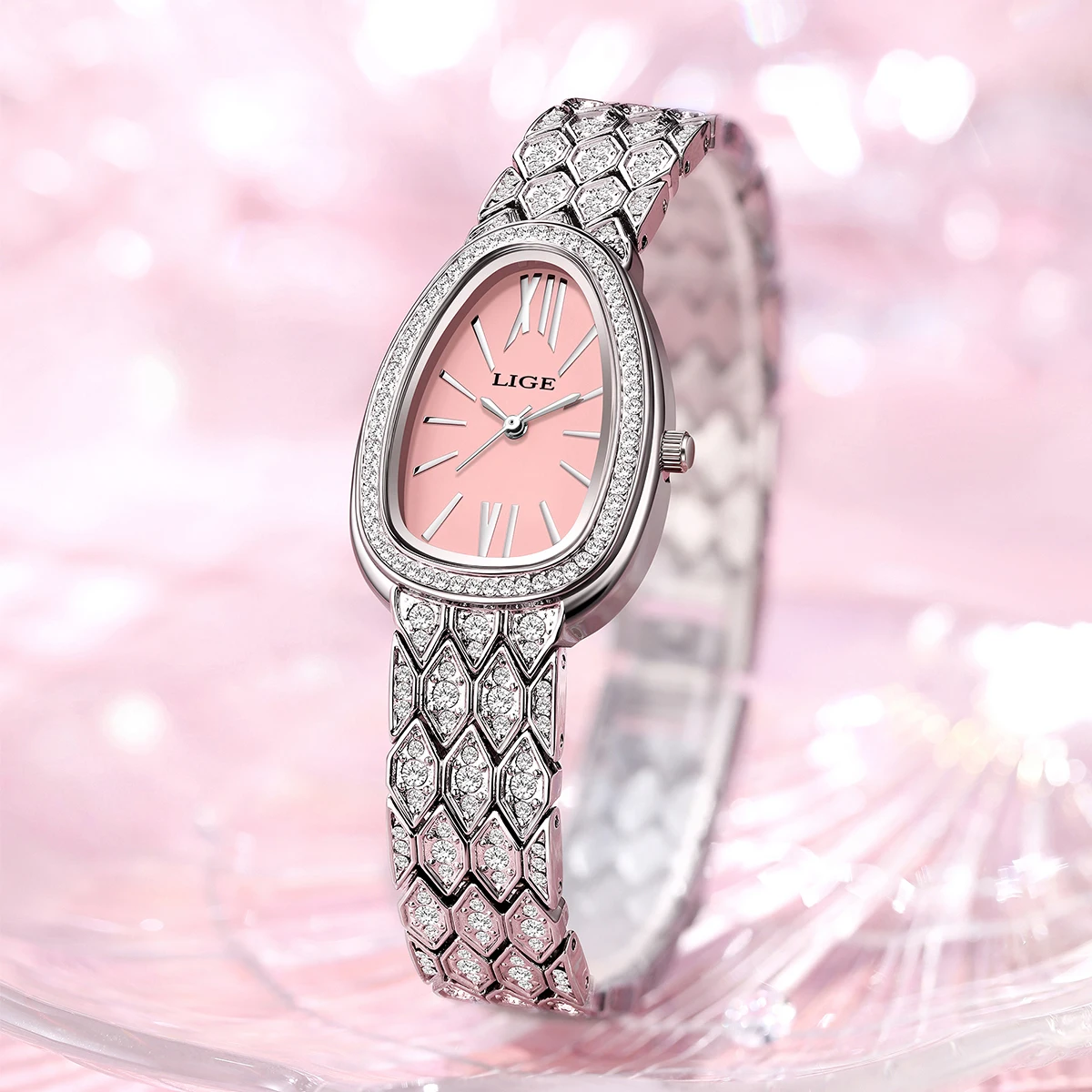 LIGE Fashion Women Watch Luxury Brand Business Stainless Steel Ladies Female Student Fashion Quartz Wristwatch Relógio feminino
LIGE Fashion Women Watch Luxury Brand Business Stainless Steel Ladies Female Student Fashion Quartz Wristwatch Relógio feminino