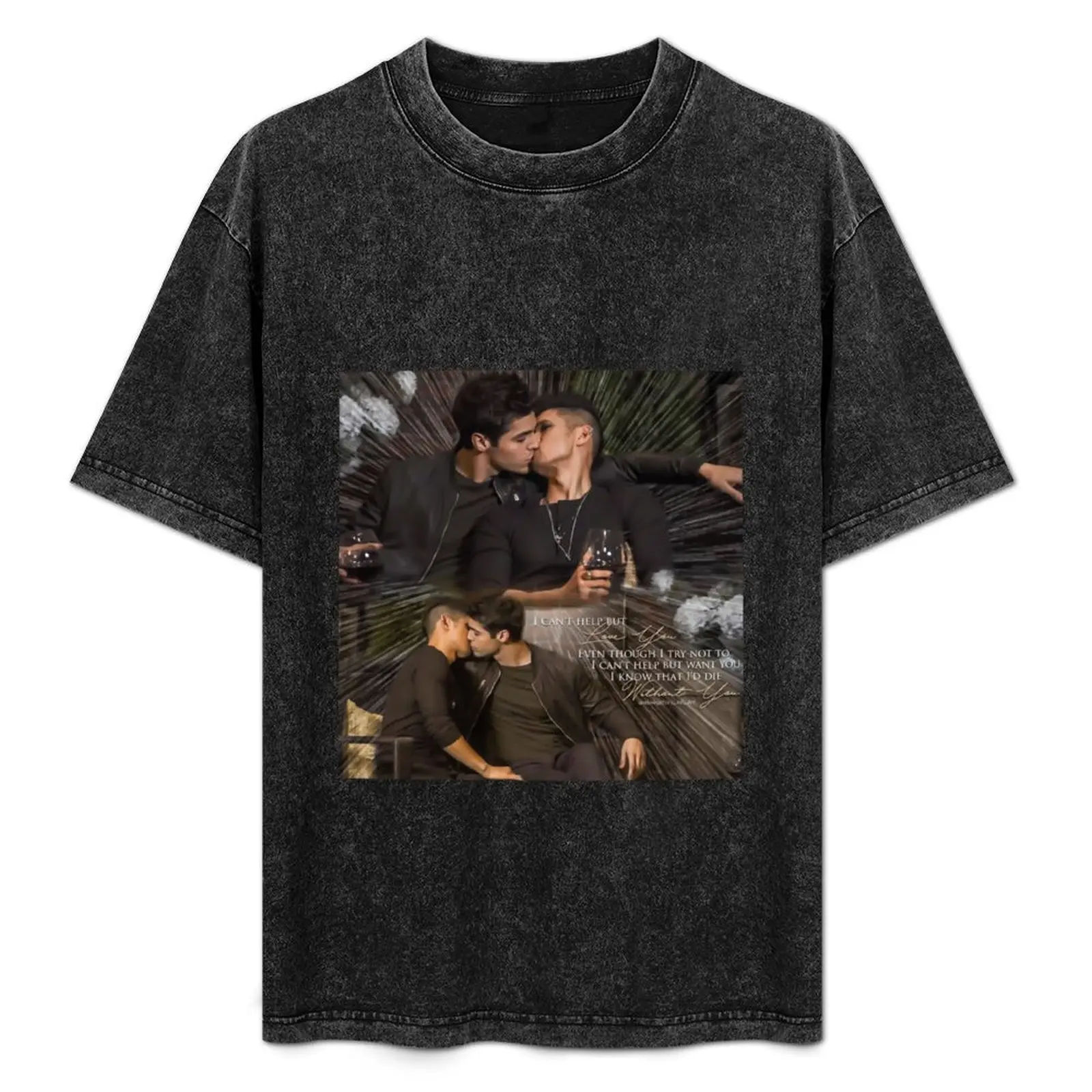Malec kiss T-Shirt Breathable Basic Cotton T-Shirt
Malec kiss T-Shirt Breathable Basic Cotton T-Shirt