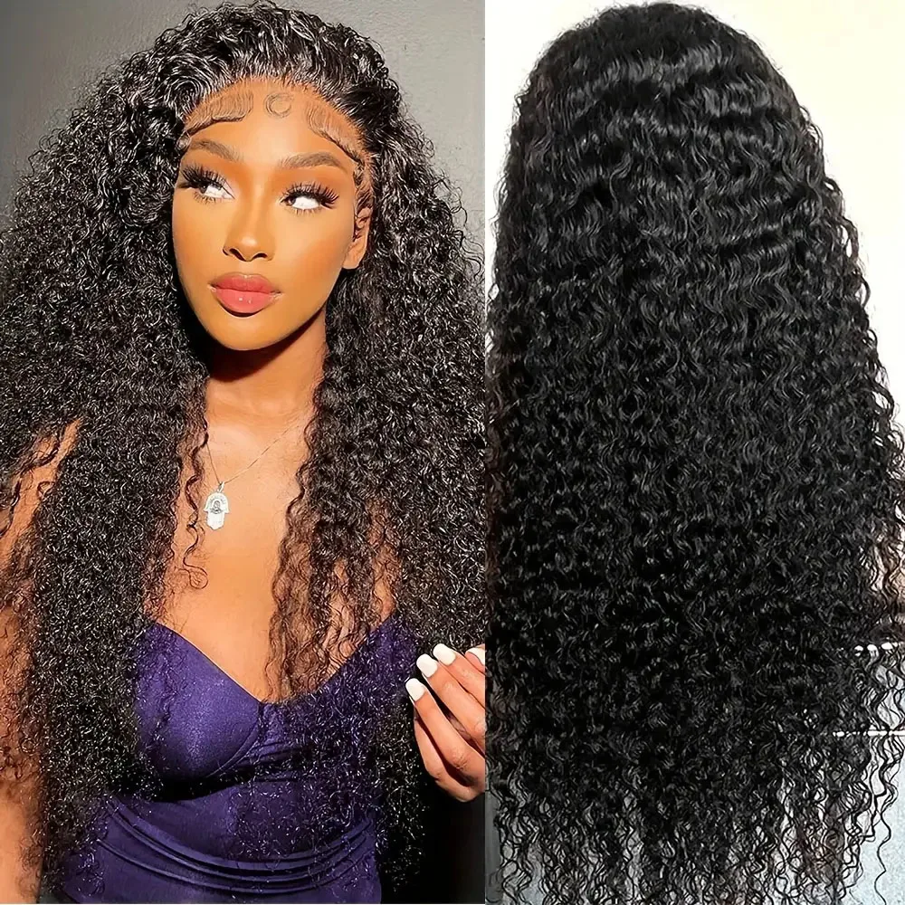 Kinky Curly Hair Wig 100% Human Hair Wig 13x4 13x6 HD Transparent Lace Frontal Wig Pre Plucked 180 Density For Black Women
Kinky Curly Hair Wig 100% Human Hair Wig 13x4 13x6 HD Transparent Lace Frontal Wig Pre Plucked 180 Density For Black Women
