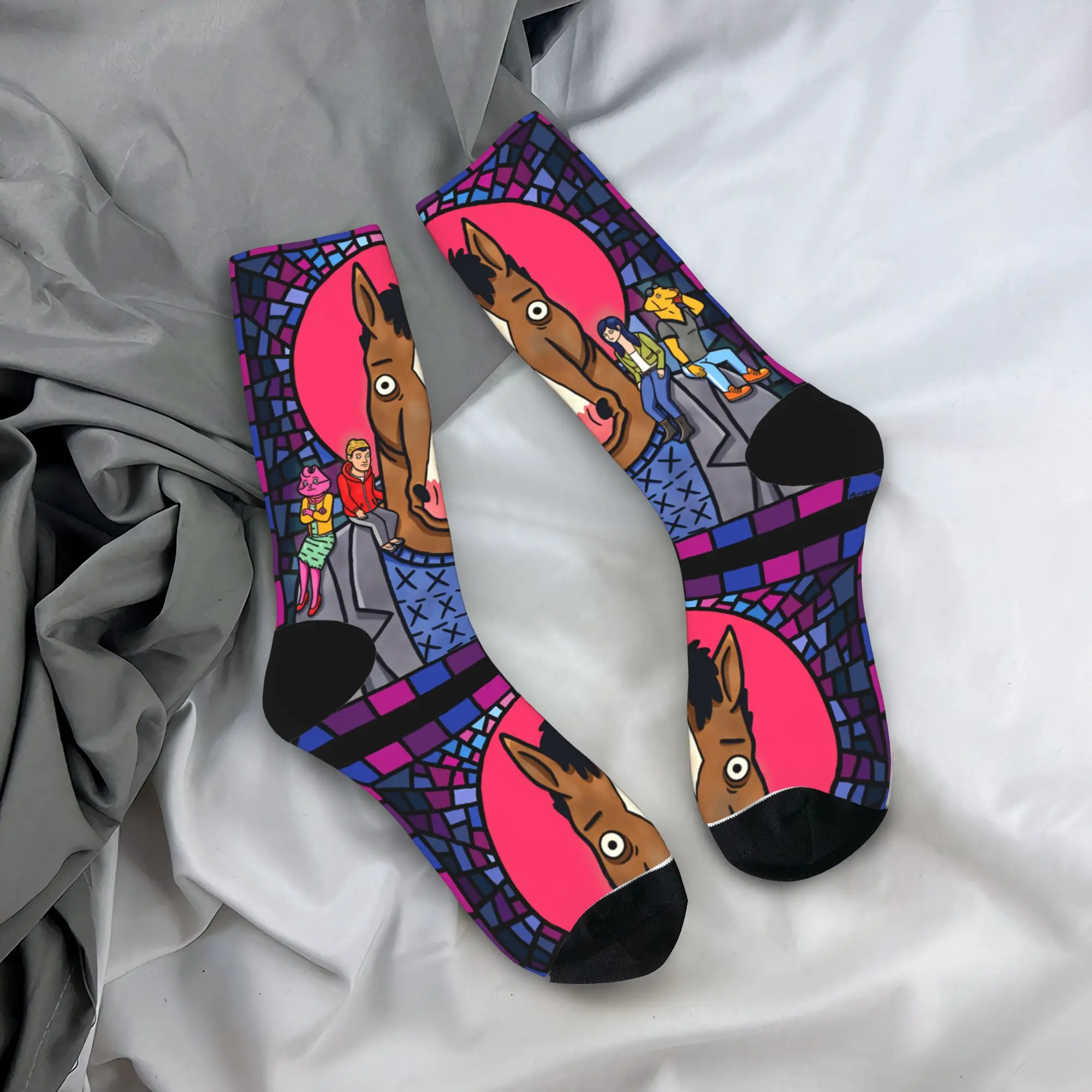 Anime B-BoJack H-Horsemans Socks Novelty Stockings Winter Non Slip Unisex Men Socks Soft Breathable Custom Outdoor Sports Socks
Anime B-BoJack H-Horsemans Socks Novelty Stockings Winter Non Slip Unisex Men Socks Soft Breathable Custom Outdoor Sports Socks