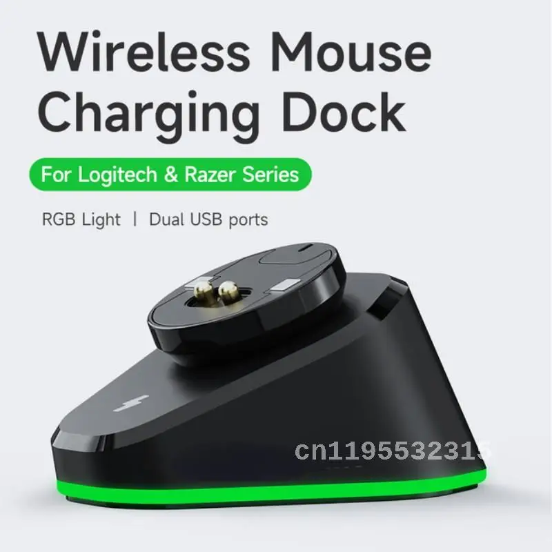 Беспроводная Мышь Razer и Logitech G502 GPW2, зарядная док-станция, Подставка для зарядки мыши с двумя USB-портами
Беспроводная Мышь Razer и Logitech G502 GPW2, зарядная док-станция, Подставка для зарядки мыши с двумя USB-портами