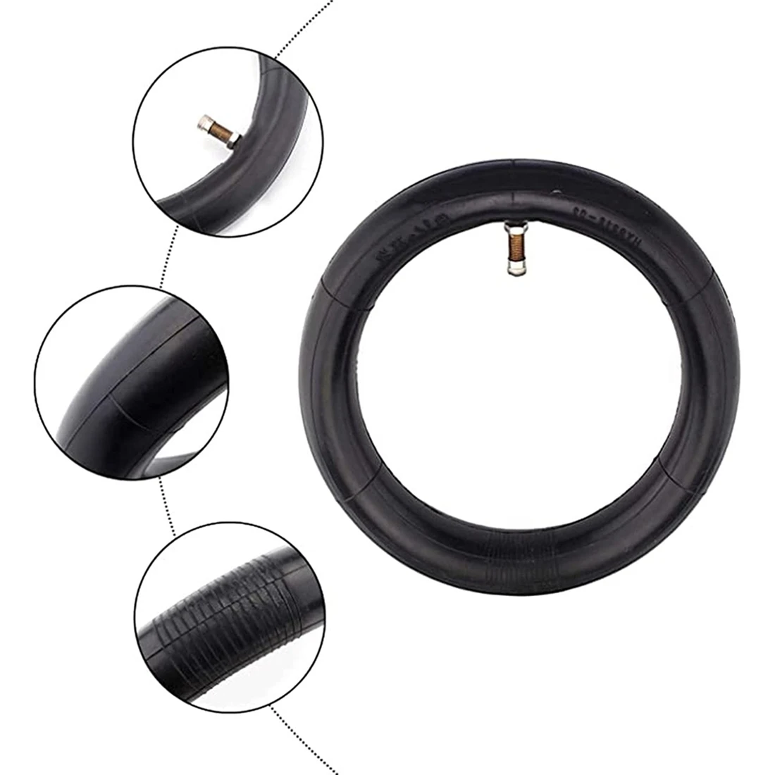 (ABYM) 2Pcs for Xiaomi M365 8 1/2 Inner Tube, Electric Scooter Tires 8.5 Inch Wheel with 2 Tire Changers, Reinforced Valve
(ABYM) 2Pcs for Xiaomi M365 8 1/2 Inner Tube, Electric Scooter Tires 8.5 Inch Wheel with 2 Tire Changers, Reinforced Valve