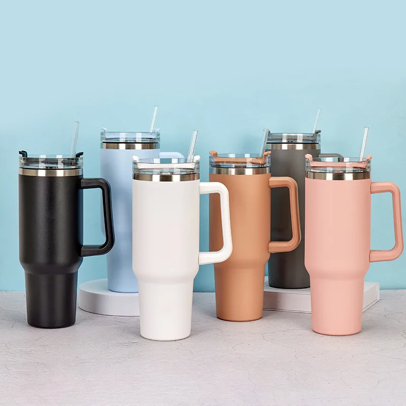 30/40oz Stainless Steel 304 Handgrip Water Cup Portable Large Capacity Car Bottle with Handle Home Coffee Thermos Mug
30/40oz Stainless Steel 304 Handgrip Water Cup Portable Large Capacity Car Bottle with Handle Home Coffee Thermos Mug
