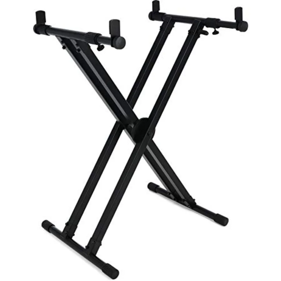 YKA7500 Professional Double X Style Keyboard Stand Black for Desk Use Aluminum Alloy Black with Adjustable Height and Stable Su
YKA7500 Professional Double X Style Keyboard Stand Black for Desk Use Aluminum Alloy Black with Adjustable Height and Stable Su