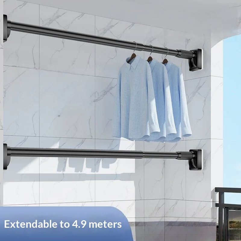 Retractable Non-Hole Fixed Clothes Drying Rack Stainless Steel Balcony Bedroom Curtain Rod Shower Curtain Rod Clothes Drying Rod
Retractable Non-Hole Fixed Clothes Drying Rack Stainless Steel Balcony Bedroom Curtain Rod Shower Curtain Rod Clothes Drying Rod