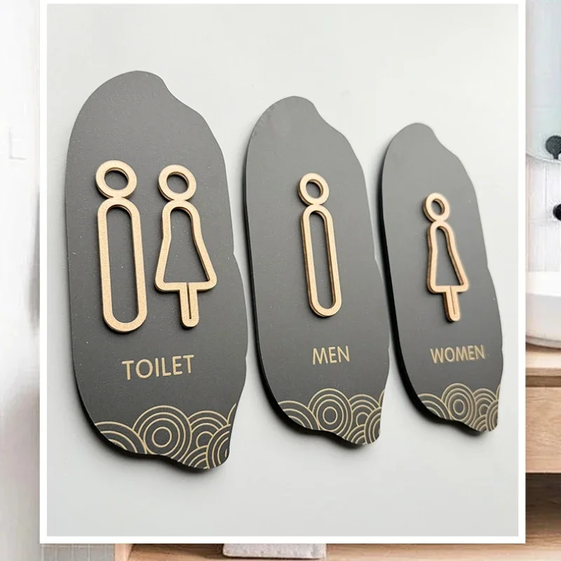 Men's and Women's Washroom Signage Acrylic Signage Toilet Bathroom Signage Warm Tips Stickers Door Signs Mall Restaurant Hotel
Men's and Women's Washroom Signage Acrylic Signage Toilet Bathroom Signage Warm Tips Stickers Door Signs Mall Restaurant Hotel