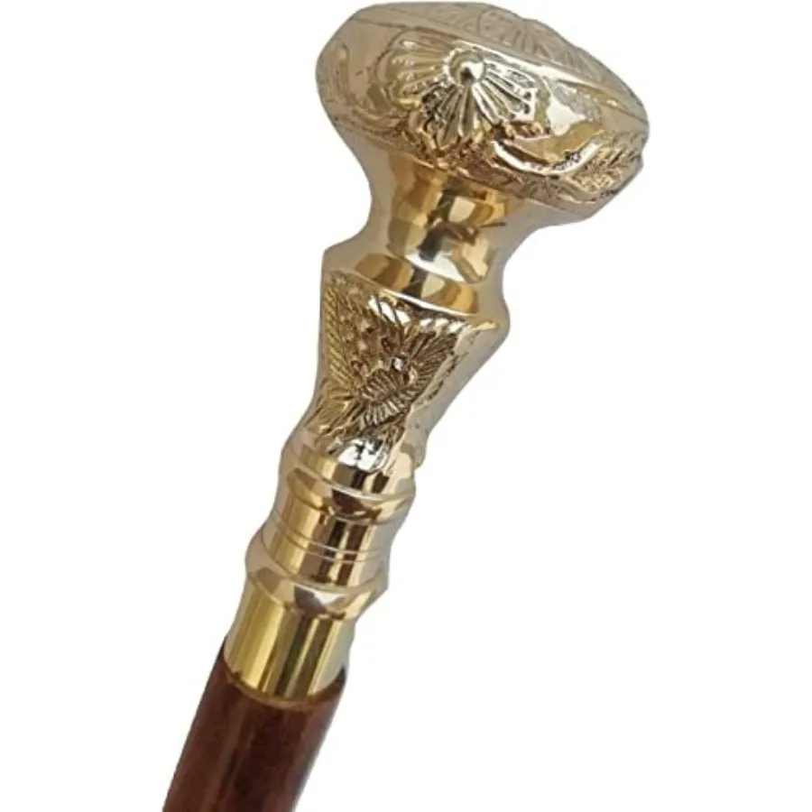 Vintage Brass Handle Victorian Telescope Fold able Wooden Walking Stick Walking Cane Ideal Gift
Vintage Brass Handle Victorian Telescope Fold able Wooden Walking Stick Walking Cane Ideal Gift