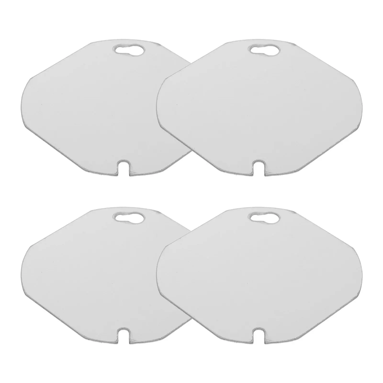 4Pcs Octagon Electrical Box Covers Steel Flat Metal Blank Outlet Box Plates Easy Installation Home Office Factory Use
4Pcs Octagon Electrical Box Covers Steel Flat Metal Blank Outlet Box Plates Easy Installation Home Office Factory Use