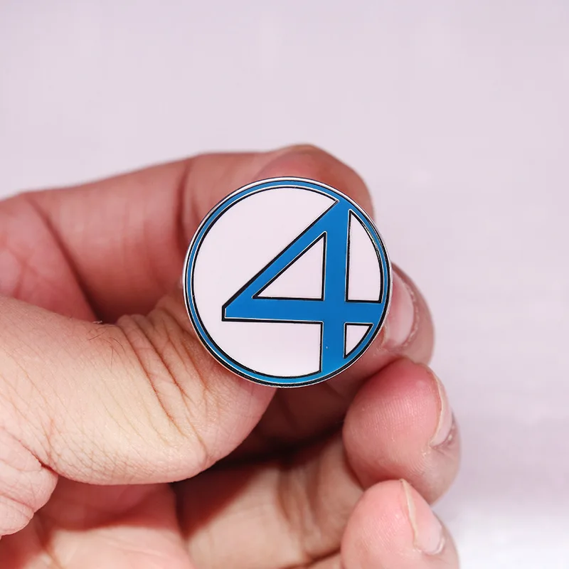 Anime peripheral Marvel Fantastic Four Handsome Metal Brooch Backpack Ornament Small Gift
Anime peripheral Marvel Fantastic Four Handsome Metal Brooch Backpack Ornament Small Gift