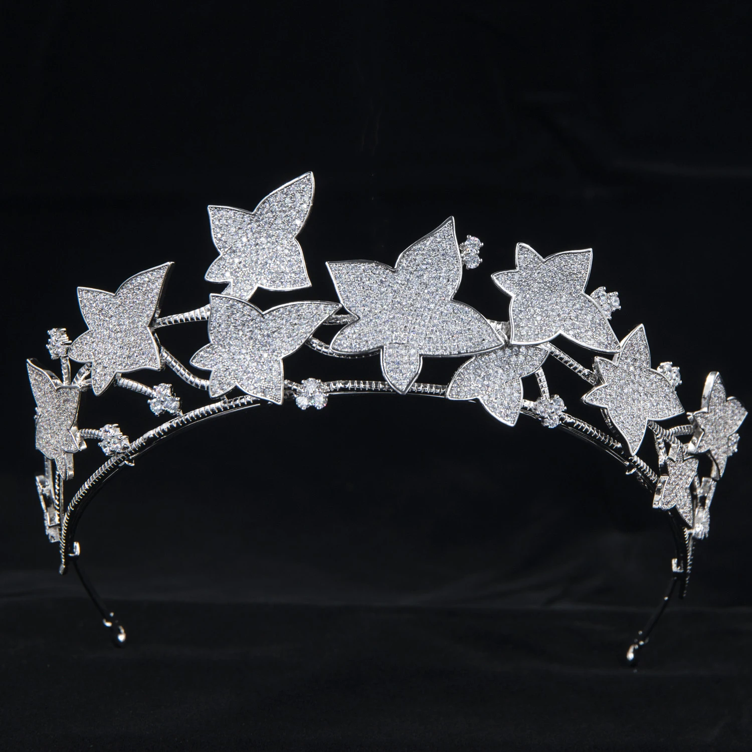 Fashion Cubic Zirconia Bridal Hair Jewelry Tiaras Diadem Party Dinner Dress Zircon Crowns Wedding Accessories CH10483
Fashion Cubic Zirconia Bridal Hair Jewelry Tiaras Diadem Party Dinner Dress Zircon Crowns Wedding Accessories CH10483