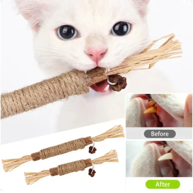 Cat Toys Cleaning Teeth Silvervine Chew Stick Pet Snacks Sticks Natural Stuff with Catnip for Kitten Catnip Teasing Chew Toys
Cat Toys Cleaning Teeth Silvervine Chew Stick Pet Snacks Sticks Natural Stuff with Catnip for Kitten Catnip Teasing Chew Toys