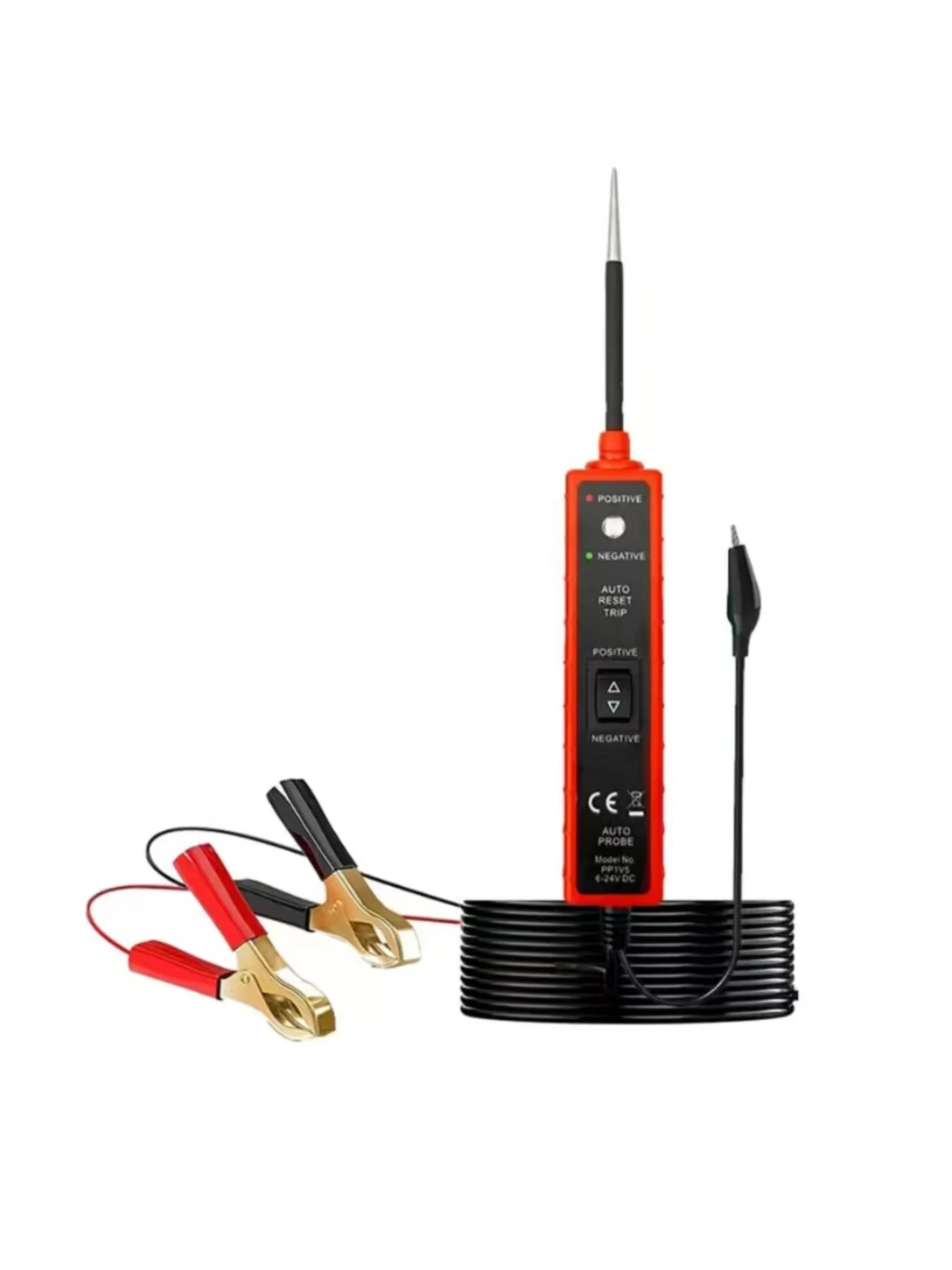 Automotive Electrical System Tester EM285 6-24V DC Car Drive Test Pen Automotive Circuit Tester
Automotive Electrical System Tester EM285 6-24V DC Car Drive Test Pen Automotive Circuit Tester