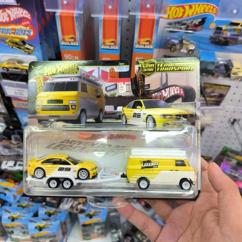 Новые Hot Wheels JFM93 Legends Tour Team Transport 2025 Bmw M3 Hw Rally Speed Hauler 1:64 Литая под давлением модель автомобиля Коллекция подарков Игрушки
Новые Hot Wheels JFM93 Legends Tour Team Transport 2025 Bmw M3 Hw Rally Speed Hauler 1:64 Литая под давлением модель автомобиля Коллекция подарков Игрушки