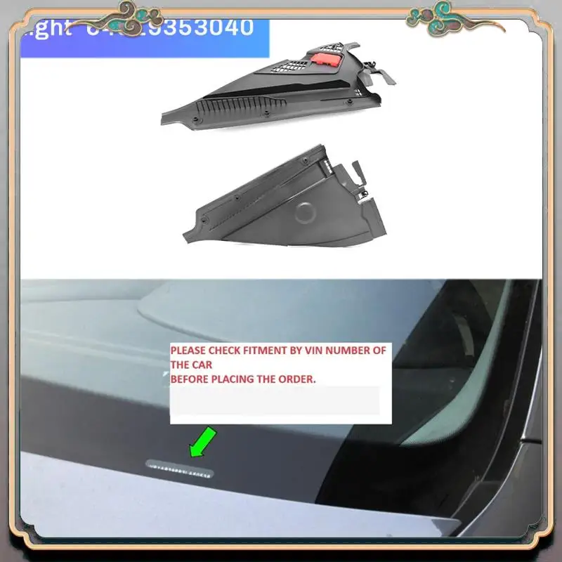 A73Q-Front Windshield Wiper Cowl Cover Trim Left+Right 51717405636, 64319353040 For BMW 1/2 Series F22 2016-2019
A73Q-Front Windshield Wiper Cowl Cover Trim Left+Right 51717405636, 64319353040 For BMW 1/2 Series F22 2016-2019