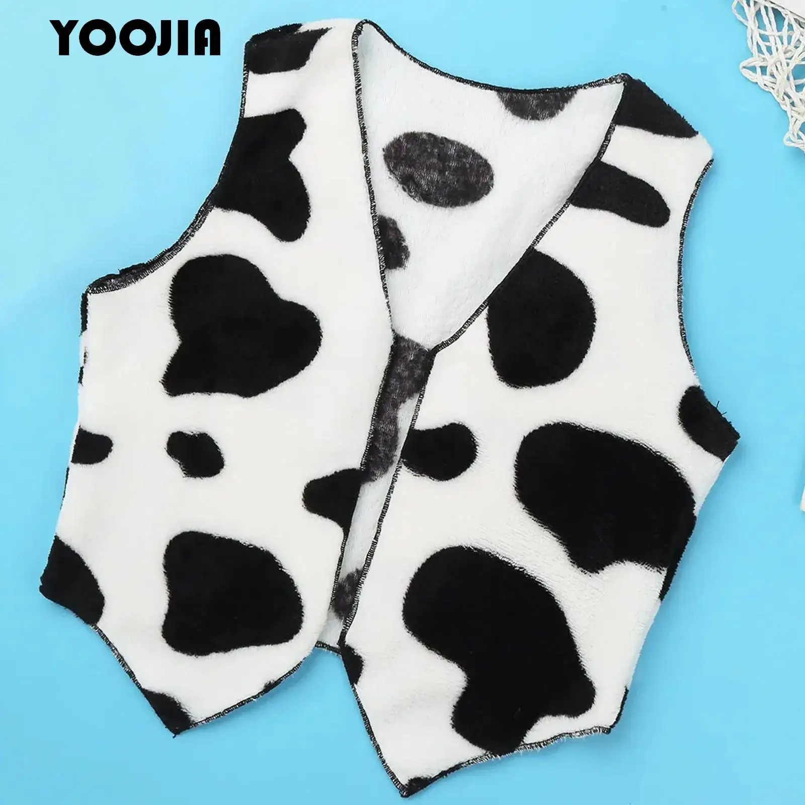 Children Cow Print Vest Top Boys Girls Soft Flannel Open Front Coat Jacket Cowboy Cowgirl Vest Cardigan for Halloween Cosplay
Children Cow Print Vest Top Boys Girls Soft Flannel Open Front Coat Jacket Cowboy Cowgirl Vest Cardigan for Halloween Cosplay