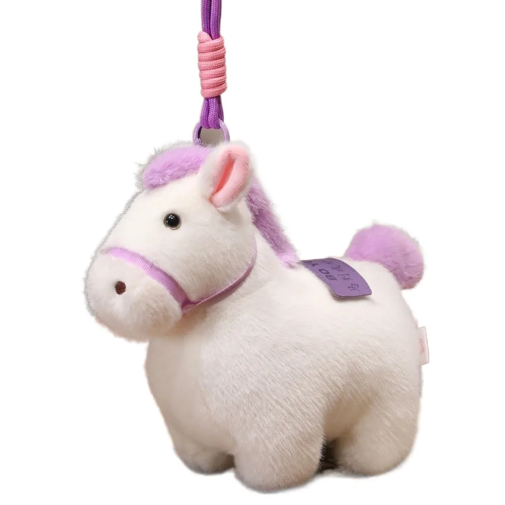 Cute Cartoon Pony Pendant Animal Steed Doll Chinese New Year Gift Chinese Style Fluffy Plush Horse Keychain Year of Horse
Cute Cartoon Pony Pendant Animal Steed Doll Chinese New Year Gift Chinese Style Fluffy Plush Horse Keychain Year of Horse