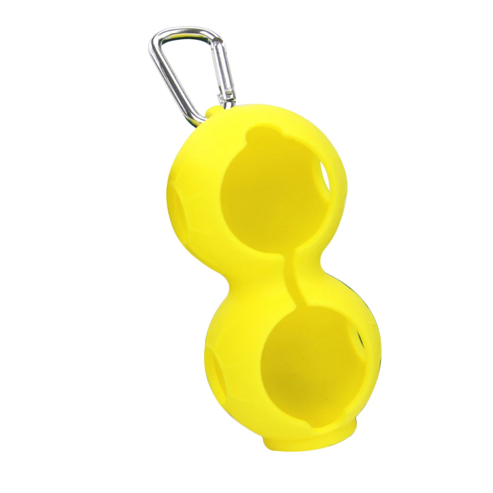 1pcs Golf Ball Holder 2 Balls Yellow Soft Silicone Clip Belt Carrier Storage Supply Accessory Rack Easy Use Labor Saving
1pcs Golf Ball Holder 2 Balls Yellow Soft Silicone Clip Belt Carrier Storage Supply Accessory Rack Easy Use Labor Saving