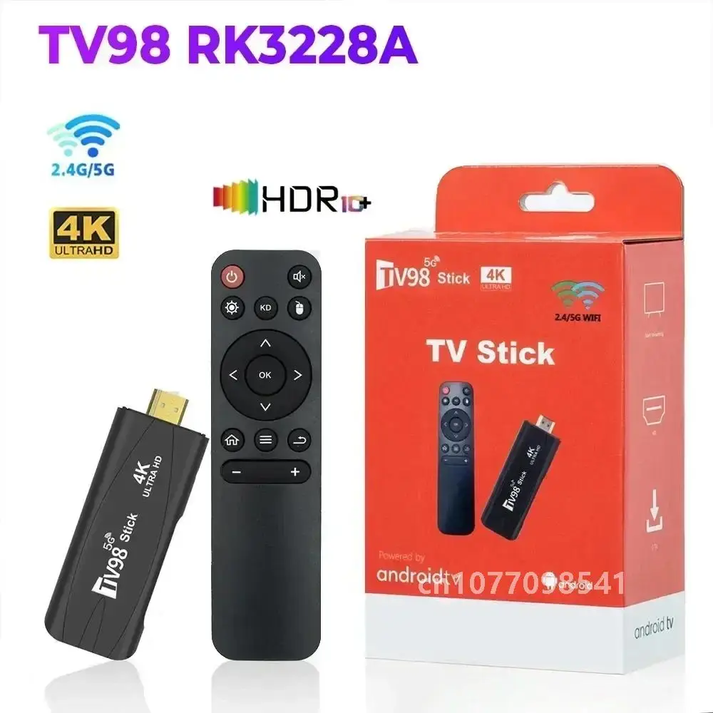 TV98 RK3228A Smart TV Stick Android 7.1 2.4G/5G двухдиапазонный WIFI TV Stick 4K HD 8 ГБ/16 ГБ медиаплеер Smart Android TV Stick
TV98 RK3228A Smart TV Stick Android 7.1 2.4G/5G двухдиапазонный WIFI TV Stick 4K HD 8 ГБ/16 ГБ медиаплеер Smart Android TV Stick