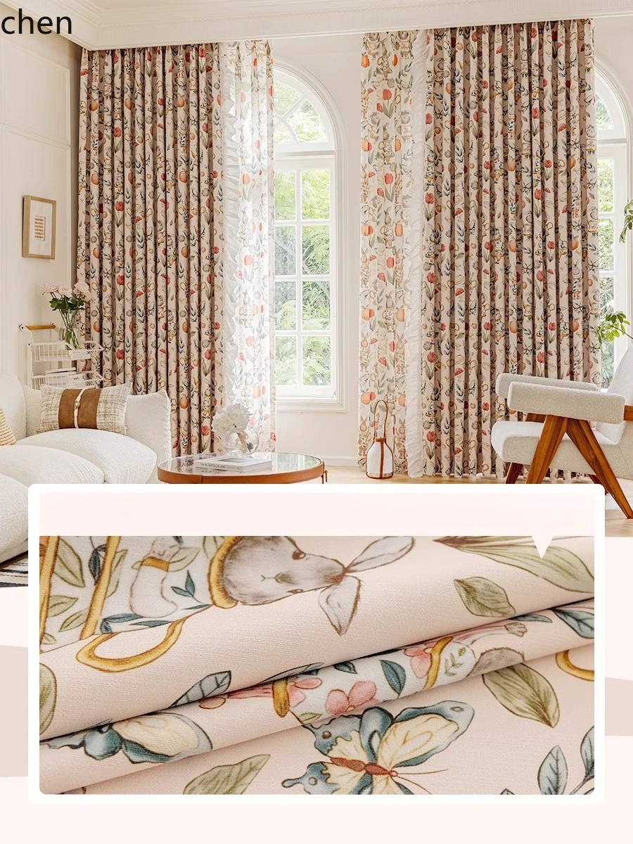 HXL Custom Cartoon Curtains Blackout Bedroom Bay Window Chenille Digital Print
HXL Custom Cartoon Curtains Blackout Bedroom Bay Window Chenille Digital Print