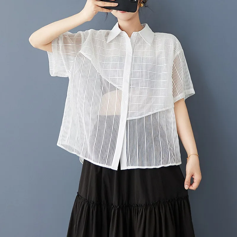 Small niche design, irregular fashion, western-style shirt, loose texture, checkered casual versatile top
Small niche design, irregular fashion, western-style shirt, loose texture, checkered casual versatile top