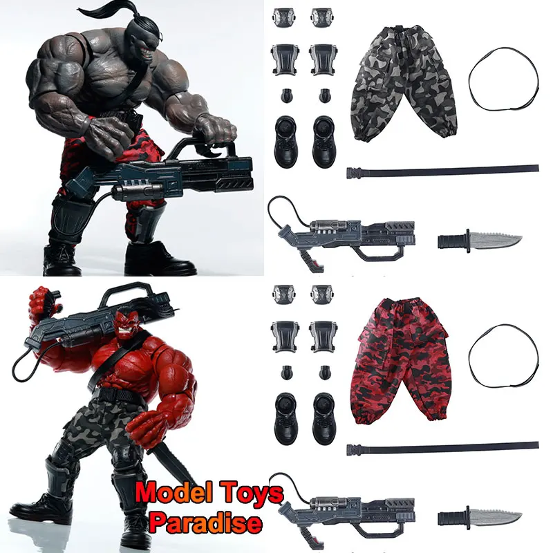 AXYTOYS 1/12 Scale Soldier Demon Brother Camouflage Shorts Clothes Equipment Set Fit 6inch DIY Action Figure Body
AXYTOYS 1/12 Scale Soldier Demon Brother Camouflage Shorts Clothes Equipment Set Fit 6inch DIY Action Figure Body