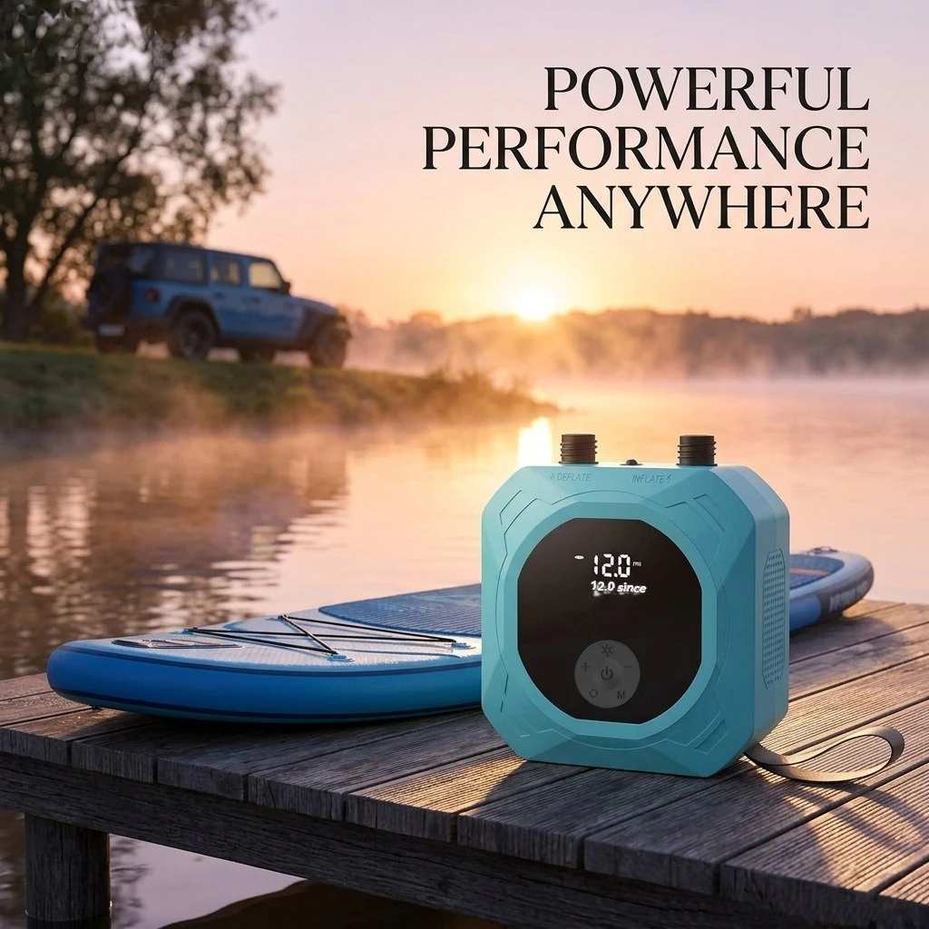 Portable Electric High Pressure Tire Inflator Pump
Portable Electric High Pressure Tire Inflator Pump