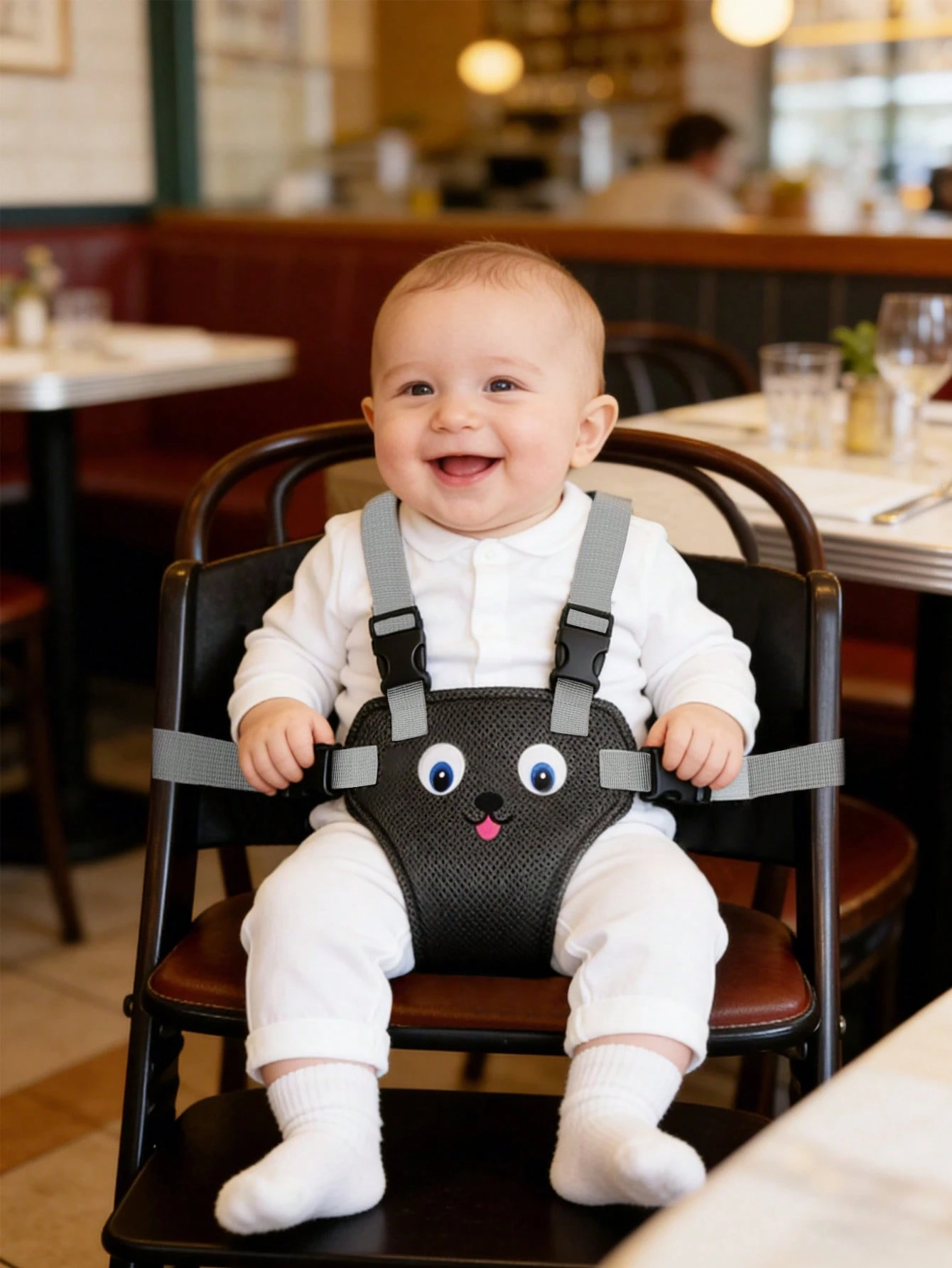 Cartoon Animal Soft Breathable Mesh Baby High Chair Safety HarnessAdjustable Portable Anti Fall Toddler Dining Seat Strap Infant
Cartoon Animal Soft Breathable Mesh Baby High Chair Safety HarnessAdjustable Portable Anti Fall Toddler Dining Seat Strap Infant