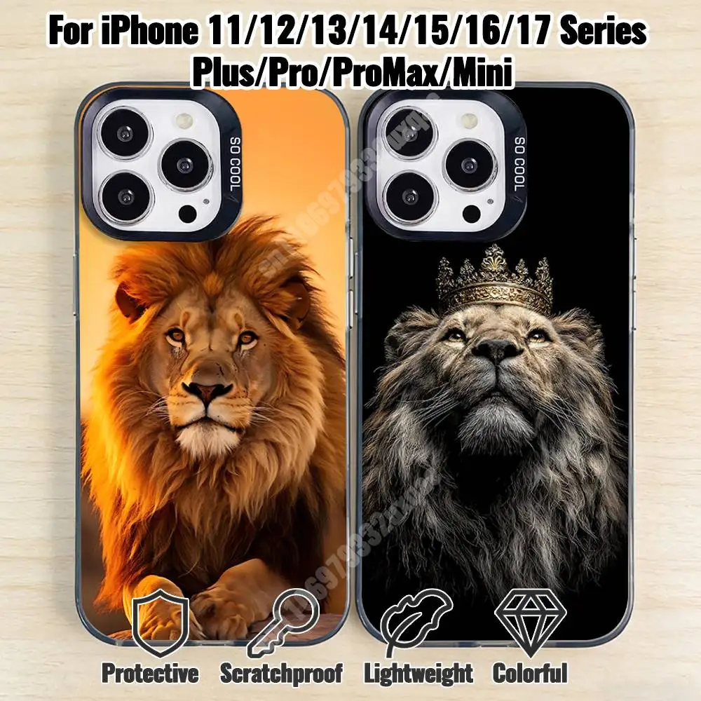 Handsome Wild Lion King Phone Case for iPhone 17 16 15 14 13 12 11 Pro Plus Max Mini X XS Air Stylish Cover
Handsome Wild Lion King Phone Case for iPhone 17 16 15 14 13 12 11 Pro Plus Max Mini X XS Air Stylish Cover