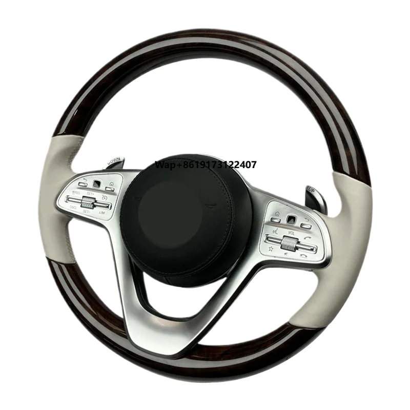 Peach Wood Body Beige Leather No Label Modification Steering Wheel for S-Class 2018-2020 MBH ZC-MBH-M-Y-122
Peach Wood Body Beige Leather No Label Modification Steering Wheel for S-Class 2018-2020 MBH ZC-MBH-M-Y-122