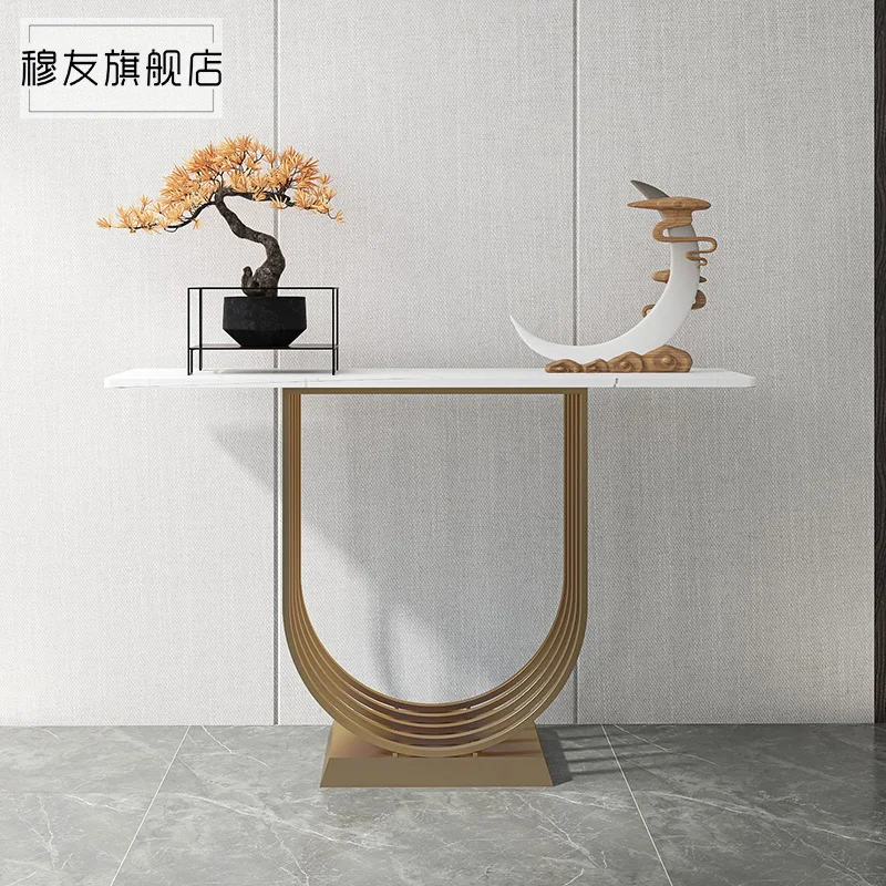 Entrance table Modern simple entrance hall Marble entrance cabinet against the wall Light luxury household living room
Entrance table Modern simple entrance hall Marble entrance cabinet against the wall Light luxury household living room