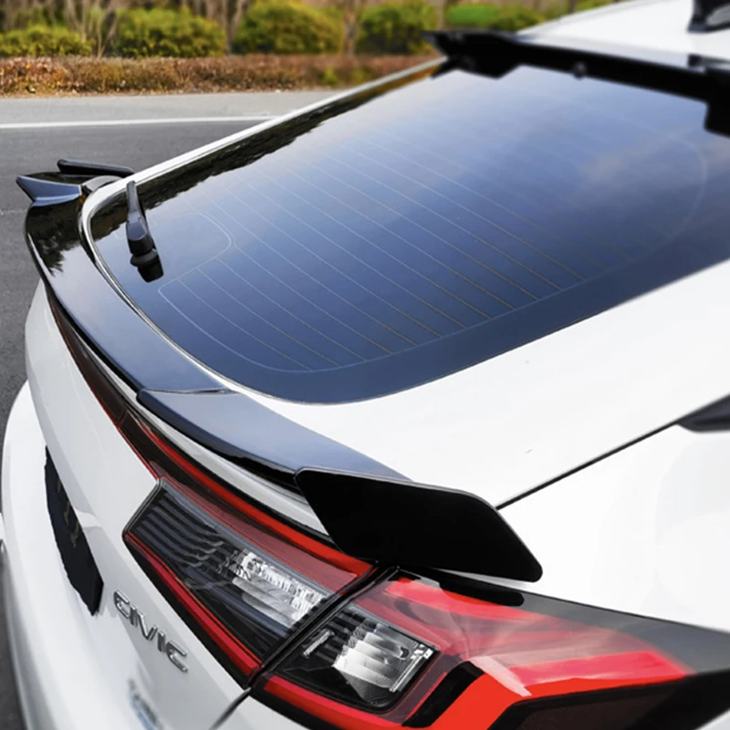 For Honda CIVIC Hatchback 2022 2023 Year GT Spoiler Wings Car trunk Tail Lip Body Kit Accessories 
For Honda CIVIC Hatchback 2022 2023 Year GT Spoiler Wings Car trunk Tail Lip Body Kit Accessories