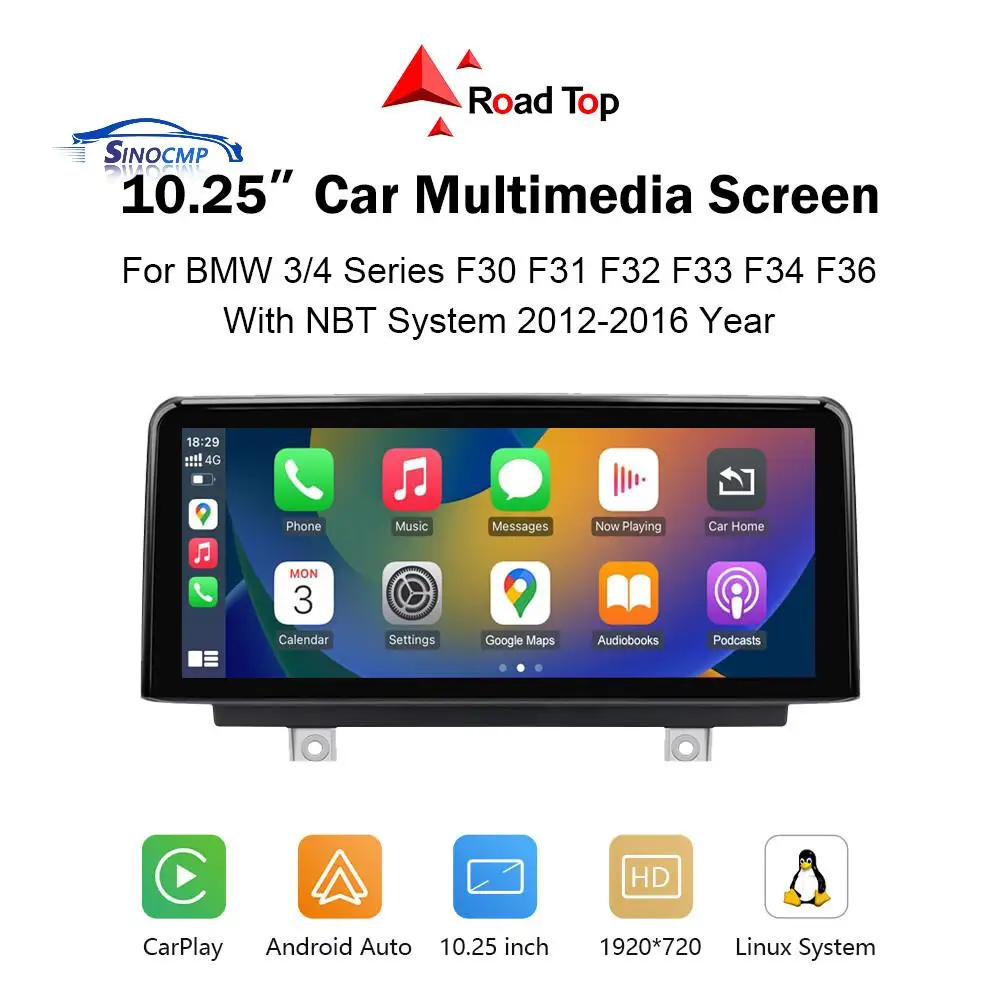 1 PC 10.25' Wireless CarPlay Touch Screen Stereo Display For 2012-2016 BMW NBT F30 F31 F32 F33 F34 F36 LHD RHD Car Screen Parts
1 PC 10.25' Wireless CarPlay Touch Screen Stereo Display For 2012-2016 BMW NBT F30 F31 F32 F33 F34 F36 LHD RHD Car Screen Parts