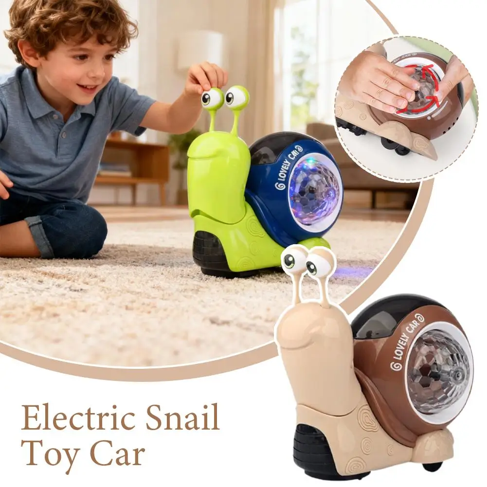 Creative Snail Children's Toy Car Swinging & Nodding Light Music Universal Wheel Toy Car Electric Puzzle Early Education Toy
Creative Snail Children's Toy Car Swinging & Nodding Light Music Universal Wheel Toy Car Electric Puzzle Early Education Toy